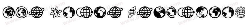 the globe personal字体转换